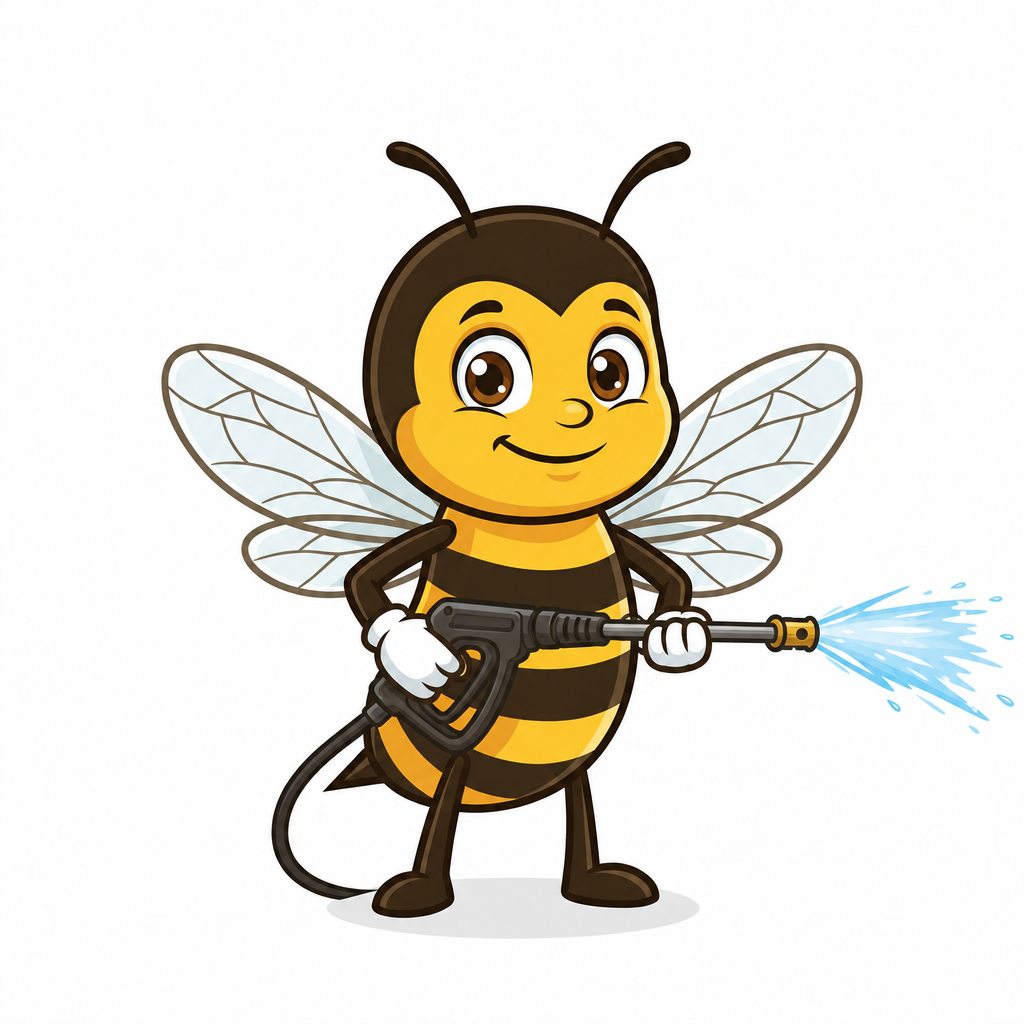 Power Washing bee icon